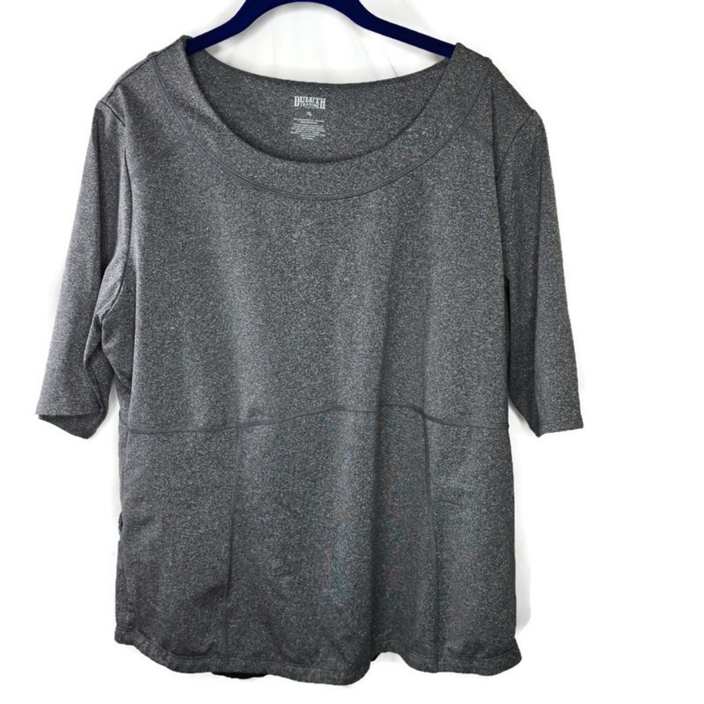 Duluth Grow Getter Garden Worker Outdoor Gray Shirt Top Size XL